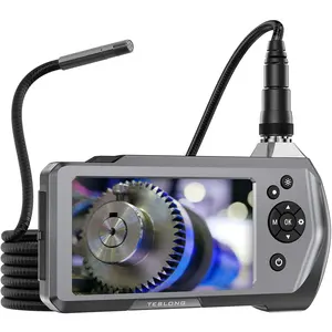 endoscoop dual Suppliers-Fabriek Prijs 7Mm Dual Lens Video Industriële Endoscoop 5M Riool Buis Inspectie Camera