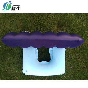 Almohada Inflable Qusheng 48x30cm, Almohada de Viaje para Acampar al Aire Libre con Revestimiento Suave - Product Image 4