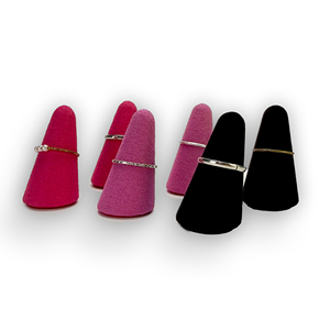 Présentoir à bijoux professionnel de luxe multi-bagues, support de présentation pour bagues, conteneur de présentation pour une exposition efficace - Product Image 6