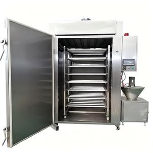 Four à fumage automatique au gaz pour saucisses et poissons, machine de fumigation et de séchage, équipement de chambre de fumage de viande - Product Image 1
