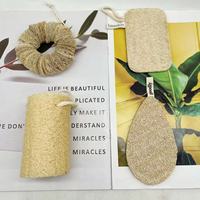 Loofah — éponge écologique naturelle, brosse de douche corporelle, de gommage, exfoliante, lavage au lave-vaisselle, pour la cuisine, pièces
