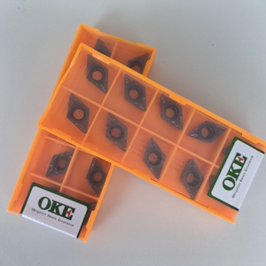 Inserto de Carburo Original DCMT11T308-OTM OP1215 para Herramienta CNC Externa, Recubrimiento TIAIN, HRC64, OEM, para Torno CNC, 100% Grado ISO - Product Image 1