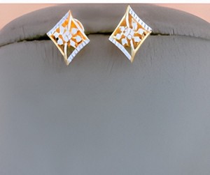 Elegante Juego de Collar y Pendientes con Baño de Oro y Plata, con Piedras de Circonita Cúbica, para Mujer, para Fiestas - Product Image 3