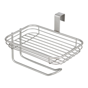 Support mural moderne en acier inoxydable pour savon de salle de bain d'hôtel, étanche avec ventouse - Product Image 2