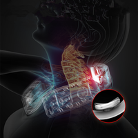 Masseur cervical portable relaxant à impulsions, appareil de massage du cou, soulagement de la douleur, pétrissage intelligent, masseur électrique en forme de U, vente chaude
