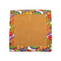 Coussin de siège de voiture Betabam Home Moai en velours, à base d'armoise, rafraîchissant, antidérapant, avec rembourrage en coton, pour usage domestique et professionnel, personnalisable