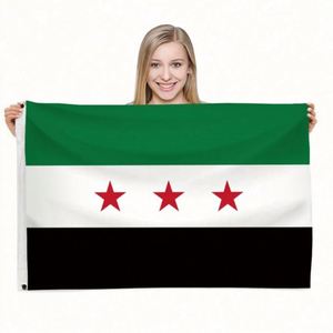 Factory Wholesale 100% Polyester Best Price Exquisite Custom Size Syria <b>Flags</b> - Product Image 6