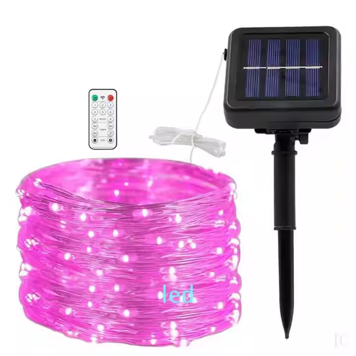 Huibo LED Mini String Light - Solar Powered Outdoor Christmas Decoration Lights
