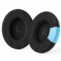 Almohadillas de Gel Refrigerante de Repuesto para Auriculares Bose QuietComfort 35 QC35 QC35II QC45, Almohadillas con Espuma de Aislamiento de Ruido