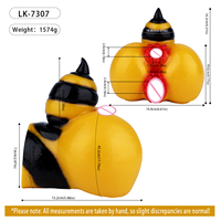 Masturbateur masculin fantaisie en silicone à double canal, moule inversé Bumblebee Big Buttock, stimulateur de pénis portable Onahole, Dropshipping