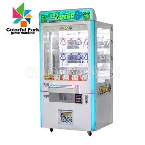 Bunter Park Neuer beliebter Arcrde-Simulator Schieben Sie einen Preis-Hack Push-Win Toy Vending Machine Key Machine-Spiel