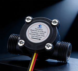 FHS-1P-1T30L-4N Hall Effect Plastic <b>Flow</b> Sensor G1/2 Thread 1-30L/min DC5-24V Pulse Output <b>Water</b> <b>Flow</b> <b>Meter</b> SZFAST effect <b>water</b> - Product Image 6
