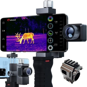 Caméra thermique InfiRay T2 PRO pour la chasse en plein air, monoculaire infrarouge HD 25Hz pour téléphone, vision nocturne avec laser - Product Image 4