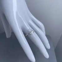 Bague en argent sterling 925 pour femme, bijoux de créateur MuShan, bague de mariée en moissanite, plaquée or 18 carats, bagues brevetées MST