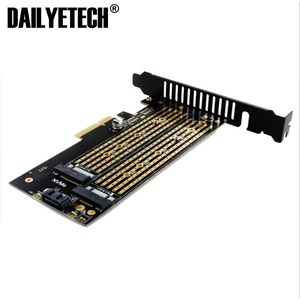 SK6 Server <span class=keywords><strong>M</strong></span>.<span class=keywords><strong>2</strong></span> NVMe SSD NGFF naar PCIe X4 Adapter <span class=keywords><strong>M</strong></span> Key B Key Dual Add-on Card Ondersteunt PCI Express 3.0 2230-22110 Alle <span class=keywords><strong>M</strong></span>.<span class=keywords><strong>2</strong></span> Formaten - Product Image 4