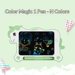 <span class=keywords><strong>Tablette</strong></span> d'écriture électronique LCD portable pour enfants, tableau de <span class=keywords><strong>dessin</strong></span> réutilisable, thème carton, style <span class=keywords><strong>dessin</strong></span> animé coloré, jouets - Product Image 2