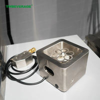 Refroidisseur de verres instantané en acier inoxydable intégré, stabilisateur de CO2, pour bars, pubs, restaurants et services de traiteur