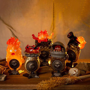 Caja Sorpresa Coleccionable de Mini Figuras de <span class=keywords><strong>Anime</strong></span>: Anillo de Calcifer, El Castillo Animado de Howl, Juguete de Dibujos Animados Lindo de Hayao Miyazaki Studio <span class=keywords><strong>Ghibli</strong></span> - Product Image 6