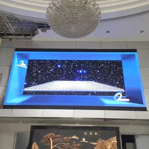 실내 벽 마운트 비디오 패널 캐비닛 코너 무역 쇼 LED 디스플레이 화면 전시회 박람회