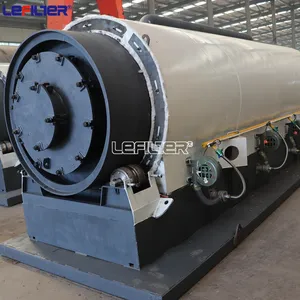 mobile pyrolysis machine for tyre plastic pyrolysis oil machine from household waste 500kg-3ton