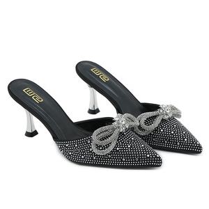 Y <span class=keywords><strong>scarpe</strong></span> <span class=keywords><strong>chiuse</strong></span> da donna autunno nuovo stile sexy punta punta diamante pantofole donna tacchi a pompa per donna sandali <span class=keywords><strong>con</strong></span> <span class=keywords><strong>tacco</strong></span> - Product Image 2