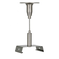 Kit de suspension réglable de haute qualité avec câble métallique et pince pour suspension de lustre au plafond