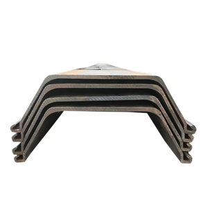 Palplanches en acier en forme de U haute résistance, palplanches en acier emboîtables pour le soutien des talus - Product Image 6