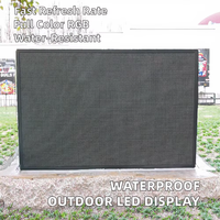 Pantalla LED para exteriores P5 Alto brillo 96*64cm Gabinete impermeable con función SDK