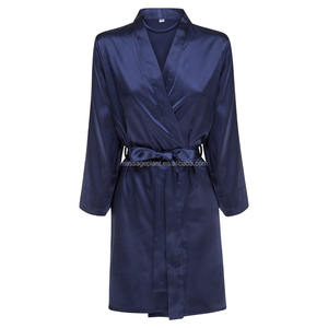 Vestido de novia de color sólido, trajes de satén para madre de la novia, túnicas de satén sexys para mujer, novedad de 8001, venta al por mayor - Product Image 3