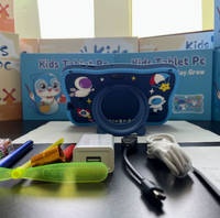 Tablet Grosir Android 13 Tablet Belajar & Bermain Anak Anti-jatuh dengan Casing Silikon untuk Anak-anak