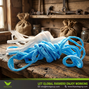 Virgin PP Fibrillated Baler Twine UV Resistant High Tensile Hay Binding <b>String</b> For Alfalfa Wheat Straw Cotton - Product Image 2