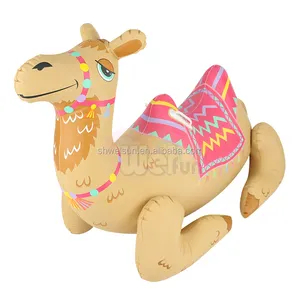 China very funny water floating animals floats inflatable camel ride-on for kids
