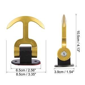 Gancho de remolque de coche ABS Diseño en forma de <span class=keywords><strong>T</strong></span> modificado Resistente Accesorios para automóviles Ganchos de anclaje de remolque universales - Product Image 6