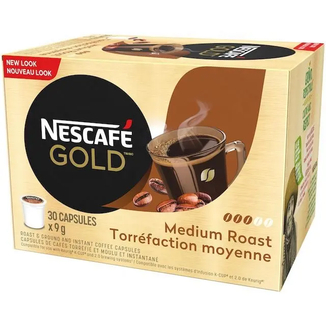 2021販売ブラックインスタントゴールドラテコーヒー100g、ブラックインスタントコーヒー4 in 1販売カプセル、3 in 1コーヒー割引