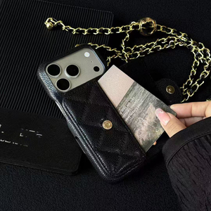 Custodia per iPhone 14 Pro Max con Motivo Litchi e Piccola Sfera Dorata Diagonale Regolabile, Compatibile con iPhone 15 Pro, 13/17 - Product Image 2