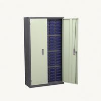 Tiroir en plastique d'entrepôt 100 tiroirs Armoire de rangement en métal pour vis