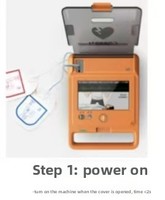 Défibrillateur vétérinaire médical Koman AED de classe II, alimenté électriquement, garantie de 2 ans