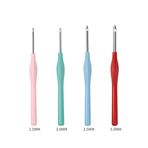 <span class=keywords><strong>Aguja</strong></span> de punzón con mango de plástico colorido con cubierta <span class=keywords><strong>para</strong></span> <span class=keywords><strong>bordado</strong></span> de punzón <span class=keywords><strong>ruso</strong></span> y herramientas de tejido a mano con <span class=keywords><strong>aguja</strong></span> de hilo grueso - Product Image 6