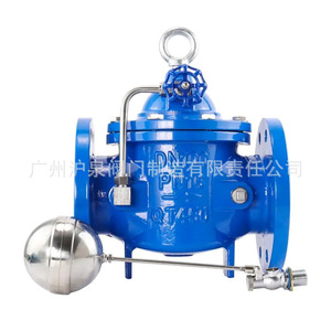 วาล์วลอยน้ำควบคุมระดับน้ำ Guangquan 100X-16P สแตนเลส พร้อมรีโมทคอนโทรล DN100 PN16 - Product Image 4