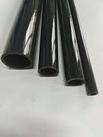 Tuyaux en PVC du fabricant, petit diamètre 16mm 25mm 50mm 63mm, couleur gris noir, haute pression, durables, écologiques, anti-UV