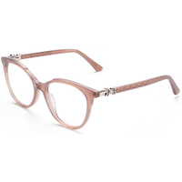 Monture de lunettes optiques Elan Optical YB6019, prix d'usine, style rétro rond, pour femmes, monture intégrale en acétate, lunettes optiques en stock