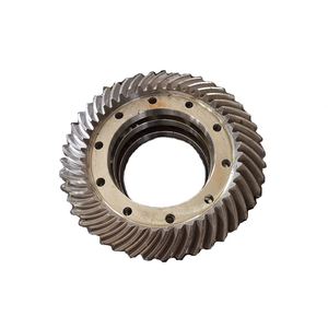 Engrenage conique en spirale en acier allié forgé personnalisé - Product Image 1