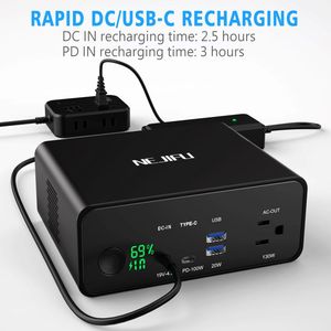 Nouvelle arrivée <span class=keywords><strong>2023</strong></span>, design unique, batterie externe PD 100W, batterie externe 40000mAh avec prise secteur 220V, chargeur <span class=keywords><strong>portable</strong></span> 130W - Product Image 4