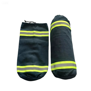 <span class=keywords><strong>AYON</strong></span> 6,8L FR Baumwolle Marineblau/Orange Luftzylinder-Tragetasche mit Reflektorstreifen zum Tragen und Schützen des Tanks - Product Image 2