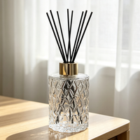 Bouteilles vides personnalisées pour diffuseur de parfum 50ml 100ml 150ml en verre avec bouchon à vis