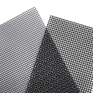 Maille de fil métallique <span class=keywords><strong>en</strong></span> acier inoxydable 304 revêtue de PVC, maille de fil métallique tissée <span class=keywords><strong>en</strong></span> acier, maille de 14 mailles, pour ventilation, cage, armoires - Product Image 1