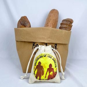 High Quality Custom Natural Cotton <b>Drawstring</b> Bag Simple Style Biodegradable Dust <b>Pouch</b> with Organic Cotton for Glasses Rings - Product Image 6