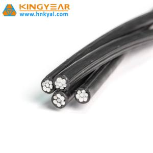 Duplex Triplex Quadruplex Overhead Conductor de aluminio XLPE Cable aéreo aislado Cable ABC Estándar: SANS 1418,1 - Product Image 6