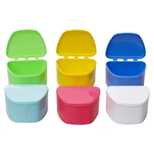 Dental Color Trapezoidal Tooth Box, Tooth Storage Box, <b>Retainer</b> Box, Denture Box, Tooth Socket Box, Storage Box - Product Image 1