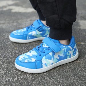 Scarpe per bambini a piedi nudi con gancio per scarpe Non allacciate scarpe sportive da ragazzo ragazza con punta larga scuola naturale da passeggio - Product Image 1
